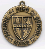 Brewer High School Medal