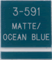 Matte/Ocean Blue