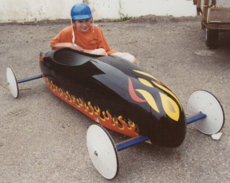 Soap Box Derby Winner-to-be